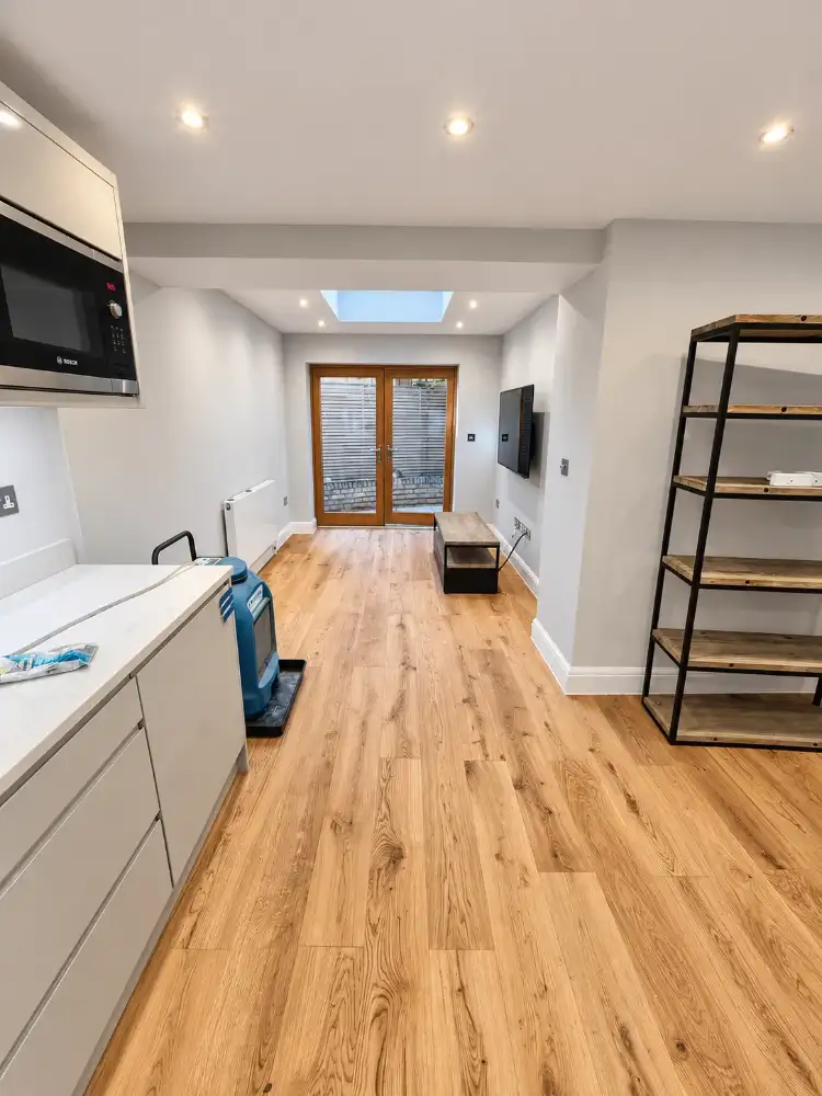 Oak flooring and painting in Mapperley