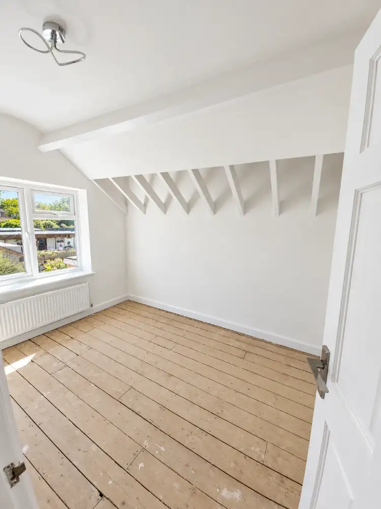 Painting a loft and hallway in Chilwell