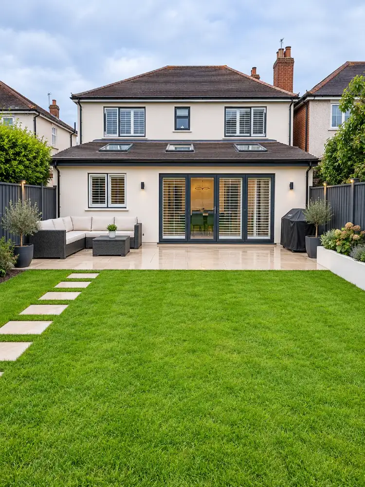 Rear extension in Sandiacre